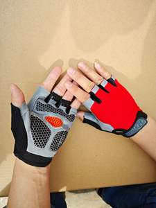 Guantes de Ciclismo de Medio Dedo con Diseño de Pluma de Gallina para Hombre y Mujer, para Montañismo, Fitness, Yoga, Conducción, Antideslizantes y con Absorción de Impactos - Product Image 6