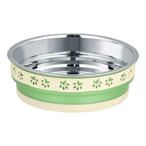 Tazón para Mascotas Pequeñas Amore |   Tazón de Acero Inoxidable para Comida y Agua para Perros y Gatos Pequeños |   Tazón de Alimentación Duradero para Uso Diario - Product Image 1