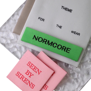 Tùy Chỉnh Dệt Nhãn Hiệu Dệt Thẻ Dệt May Trên Nhãn Cho Các Thương Hiệu Thời Trang Dệt Chăm Sóc Nhãn Satin Dệt Nhãn Cá Nhân - Product Image 6