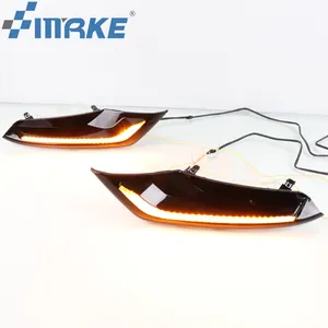 Ánh Sáng Phía Trước Cho Mazda 3 Mazda3 Axela 2020 2021 12V LED Xe DRL Lái Xe Chạy Ban Ngày Ánh Sáng Đèn Sương Mù Ánh Sáng Ban Ngày Phụ Kiện Xe Hơi