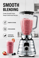 Blender Komersial Profesional Berdaya Tinggi Multifungsi untuk Toko Minuman Grosir