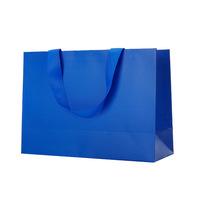 Sac en papier kraft recyclé blanc classique pour emballage cadeau, personnalisable avec votre propre logo, vente en gros, luxe, fantaisie, OEM