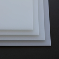 Film diffuseur de lumière Panneau de diffusion de lumière en polycarbonate Feuilles de plastique flexibles solides