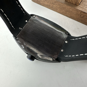 2026 Bestseller <b>Carbon</b> <b>Fiber</b> Cask-shaped Unisex Mechanical High Quality Sapphire Crystal 3BAR Water Resistant Black Woven Strap - Product Image 6