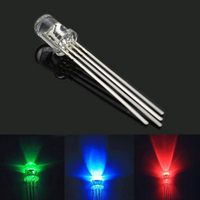 Jstronic LED RVB programmable et adressable 5mm 8mm avec circuit intégré (IC) DIP WS2812 WS2812B SK6812 WS2811 Diode LED