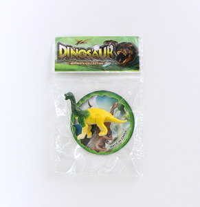 Mini modelo de pvc con tarjeta de nombre para niños, juguete educativo de aprendizaje de dinosaurio a juego - Product Image 6