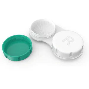 Colourful Cute Plastic Contact Lens Case Contact Box Contact Lenses Case