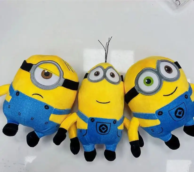 Peluche minion da 8 pollici peluche simpatico peluche per bambini regalo di natale di compleanno