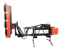 Mini-Kompaktlader Heckenschneider 1400mm Breite Hydraulischer Heckentrimmer für Garten- und Zaunpflege