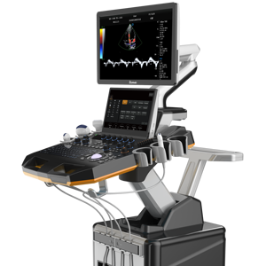 Système d'échographie Doppler couleur 4D haut de gamme Dawei DW-T60 sur chariot avec écran de 21,5 pouces pour usage clinique vétérinaire - Product Image 1