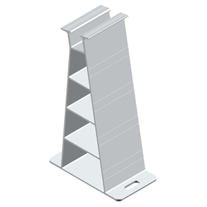 Structures de montage de panneaux solaires photovoltaïques ARTSIGN, systèmes de montage <span class=keywords><strong>solaire</strong></span> sur <span class=keywords><strong>toit</strong></span> <span class=keywords><strong>plat</strong></span> en aluminium, supports - Product Image 3
