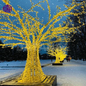 Luz LED de Árbol de Cristal para Exteriores, Impermeable IP65, para Uso Comercial Navideño y Decoración de Paisajes, con Colores Personalizados - Product Image 5