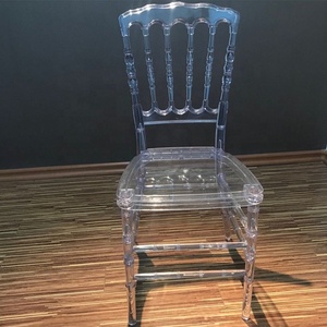 Bán Buôn Phong Cách Stackable Khách Sạn Trong Suốt Acrylic Tổ Chức Sự Kiện Đảng Ăn Uống Acrylic Nhựa Chiavari Pha Lê Rõ Ràng Ghế Đám Cưới - Product Image 4