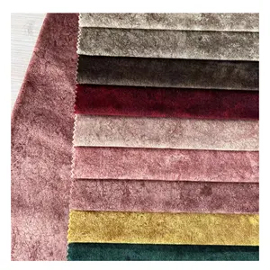 Redsun Textiel 100% Polyester Warp Gebreide Bedrukte Fluwelen Vezel Voor Meubelen Huis Textiel Bekleding Fluweel