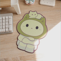 Tapis de souris de jeu en caoutchouc personnalisé en forme de dessin animé, tapis de bureau pour PC
