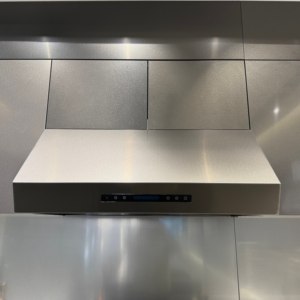 Campana Extractora Eléctrica de 36 Pulgadas y 1000 m/h para Cocina de Restaurante o Uso Doméstico, Control Remoto, 2 Luces LED, Filtro Deflector, Acero Inoxidable Negro - Product Image 3