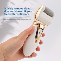 Recharge Électrique Pied Lime Grattoir Callus Remover Pieds Mat Pédicure Outils Pied Râpe Enlèvement Peau Morte Électrique Callus Remover