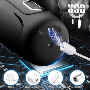 S-hande Factory Dispositif de Masturbation Aspirant et Poussant Électrique pour Hommes avec Voix Féminine Sexy - Product Image 5