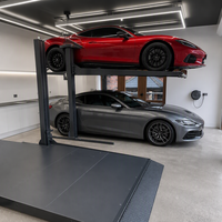 Système de stationnement vertical pour voitures, élévateur de stationnement mécanique à deux poteaux pour les communautés résidentielles et la gestion immobilière