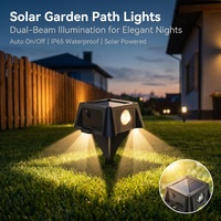 Lampe solaire encastrée durable à capteur automatique marche/arrêt, design moderne, pour allées extérieures et piscines, vente en gros directe usine