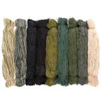 Fil de Ghillie synthétique pour construire votre propre costume de Ghillie, fil synthétique léger, pour la chasse, DIY