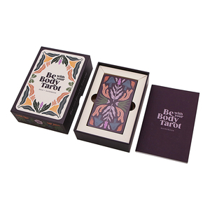Terrific Gold Paper Tarot Cards Merveilleux Prédictive Divination Jeux de Société Étanche Astrologie <span class=keywords><strong>Oracle</strong></span> Deck Avec Livret - Product Image 3