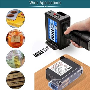 Stampante a getto d'inchiostro portatile MXT nuova di zecca, a colori, ad asciugatura rapida, con cartuccia TIJ da 12,7 mm per la stampa della data di produzione - Product Image 2