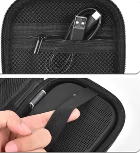 Étui compatible avec l'<span class=keywords><strong>enceinte</strong></span> <span class=keywords><strong>Bluetooth</strong></span> <span class=keywords><strong>Bose</strong></span> <span class=keywords><strong>SoundLink</strong></span> Micro 2e génération, boîte de rangement portable avec poche en filet - Product Image 4