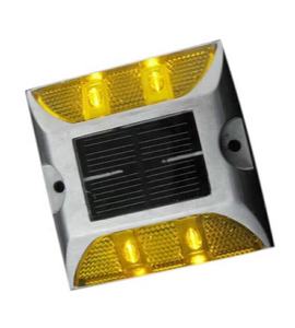 Тача Солнечной Дороги маркировки отражатель Ojos De Gato флакон алюминиевая солнечная светодиодная вспышка рад серьги-гвоздики roadstuds дорожный барьер - Product Image 2