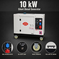 Venezuela OEM Direkter Fabrikpreis 10KW 12KW 15KW 10KVA 12KVA 15KVA 120V 240V 60Hz Tragbarer Leiser Dieselgenerator