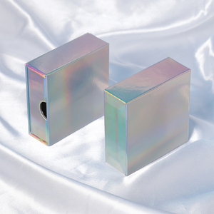 หรูหราที่กำหนดเองทำโฮโลแกรมกระดาษแข็งกระดาษบรรจุภัณฑ์เครื่องประดับโฮโลแกรมหอยพับจอแสดงผลโฮโลแกรมกล่องบรรจุภัณฑ์ - Product Image 5