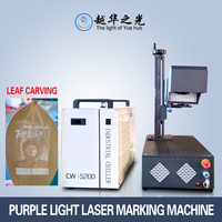 Grabador Marcador Láser UV para Máquina de Grabado Interior Láser de Cristal 3D 1.5W 3W para Grabar Fotos en el Interior de Cristal Vidrio y Acrílico