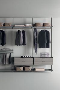 Allure Modern <strong>Design</strong> Walk-In <strong>Closet</strong> Custom Bedroom Storage Wardrobe with Durable Folding Drawer Space-Saving Furniture <strong>Closet</strong> - Product Image 2