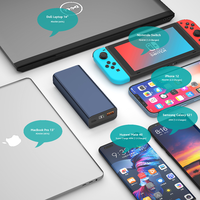 Batterie externe DIY 45W PD la plus vendue, 10000mAh, boîtier en aluminium pour téléphones portables et ordinateurs portables Type-C, avec batterie Li-Polymère tendance
