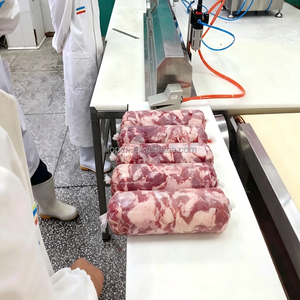 Machine à emballer les rouleaux de poulet, de mouton et de bœuf, diamètre commercial 120 mm, en acier inoxydable, couleur noire - Product Image 2