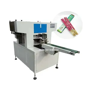Automatic bamboo skewers sticks packing machine straw incense stick counting packaging machine in good price