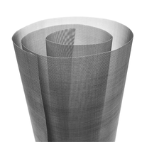 Saringan Kawat Baja Tahan Karat 6mm Apertur 1mm Diameter, Anyaman Polos/Dutch, Filtrasi Oli Ukuran Kustom 100-500 Mesh
