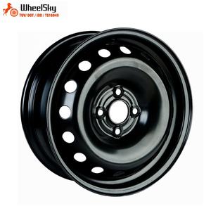 Wheelsky-llantas de acero con revestimiento electrónico para Nissan <span class=keywords><strong>Quasquai</strong></span>, llantas PCD 5x625701, para invierno, color negro, 4,0, 16 pulgadas, 16x114,3 T - Product Image 6