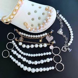 Bijoux de mode Corps Chaîne DIY Chaussure Décoration Bling Strass Chaînes Boucle Chaussures Charmes Pour strass métal disigners