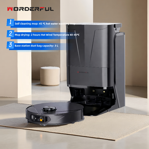 Aspiradora Robótica Láser A10 Ultra con Navegación LDS Eléctrica para Uso Doméstico y Hotelero con Mopa Extraíble Extensiva - Product Image 3