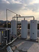Pompe à chaleur électrique à source d'air en acier inoxydable 600L certifiée CE, haute efficacité, solaire et gaz, pour systèmes de chauffage extérieurs de camping-cars et d'hôtels