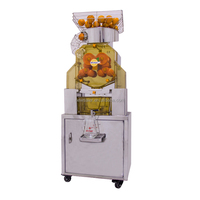 Juicer Buah Utuh Komersial 2000A-1, Pengumpan Otomatis Jeruk Utuh, Efisiensi Tinggi, Daya 370W, Operasi Senyap, 40 Jeruk/menit