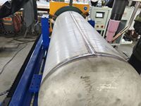 Máquina de Soldadura Automática de Costuras para Tubos de Acero TIG Orbital Can Body, para Soldar Diversos Materiales