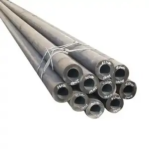 Offre Spéciale tuyau en acier noir laminé à chaud de 8 pouces de 3mm tuyau en acier sans soudure au carbone