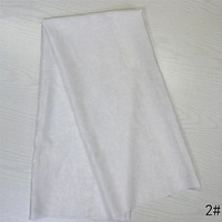 Kain Jacquard Brokat Bunga Poliester 100% 56gsm Dua Sisi untuk Gaun Pesta Pernikahan Musim Panas Anak Perempuan