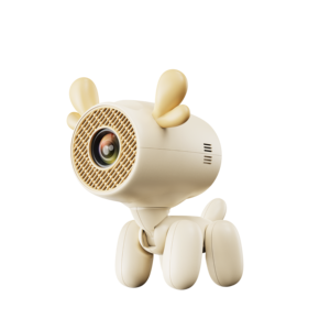 Proyector de Animales de Dibujos Animados JY320Li Android 13 4K LCD, Mini Proyector Portátil para Teléfono Móvil, <span class=keywords><strong>Cine</strong></span> en Casa, 160 Lúmenes - Product Image 1