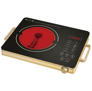 Nouvelle <span class=keywords><strong>plaque</strong></span> de cuisson électrique portable en céramique lisse intégrée pour camping-car 2025, 1800-1900W, avec contrôleur tactile, multifonctionnelle, ODM - Product Image 3