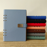 Organiseur de budget en cuir PU avec logo personnalisé, format A5, pour fournitures de bureau