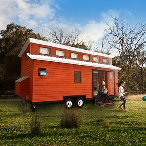 Préfabriqué moderne Australie Nouvelle-Zélande États-Unis conçu Mobile Petite Maison Cabine sur roues remorque bois petite maison kit ensemble - Product Image 3
