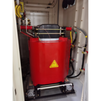 Transformateur de puissance sec haute tension Jorge SCB 2500KVA monophasé 50Hz 11kV 480V pour sous-station éolienne et stockage d'énergie